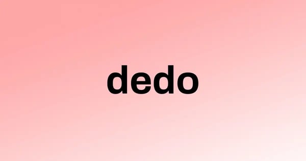 Dedo- Método das 28 palavras