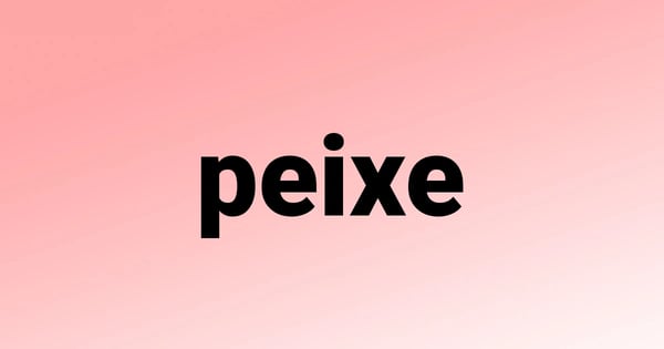 Peixe - Método das 28 palavras