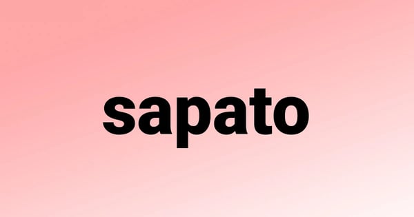 Sapato - Método das 28 palavras