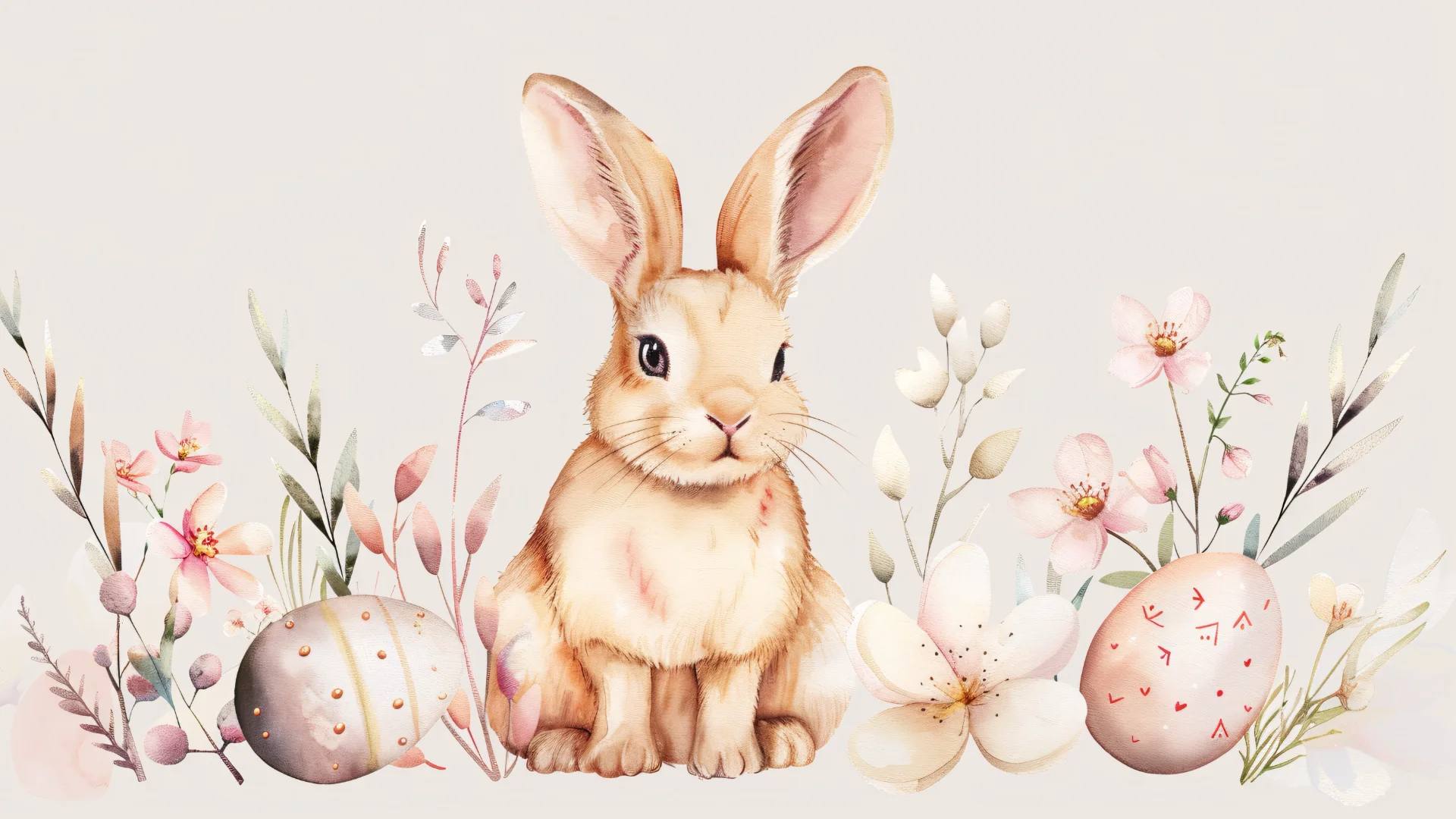 Desenhos de coelhos de Páscoa para colorir