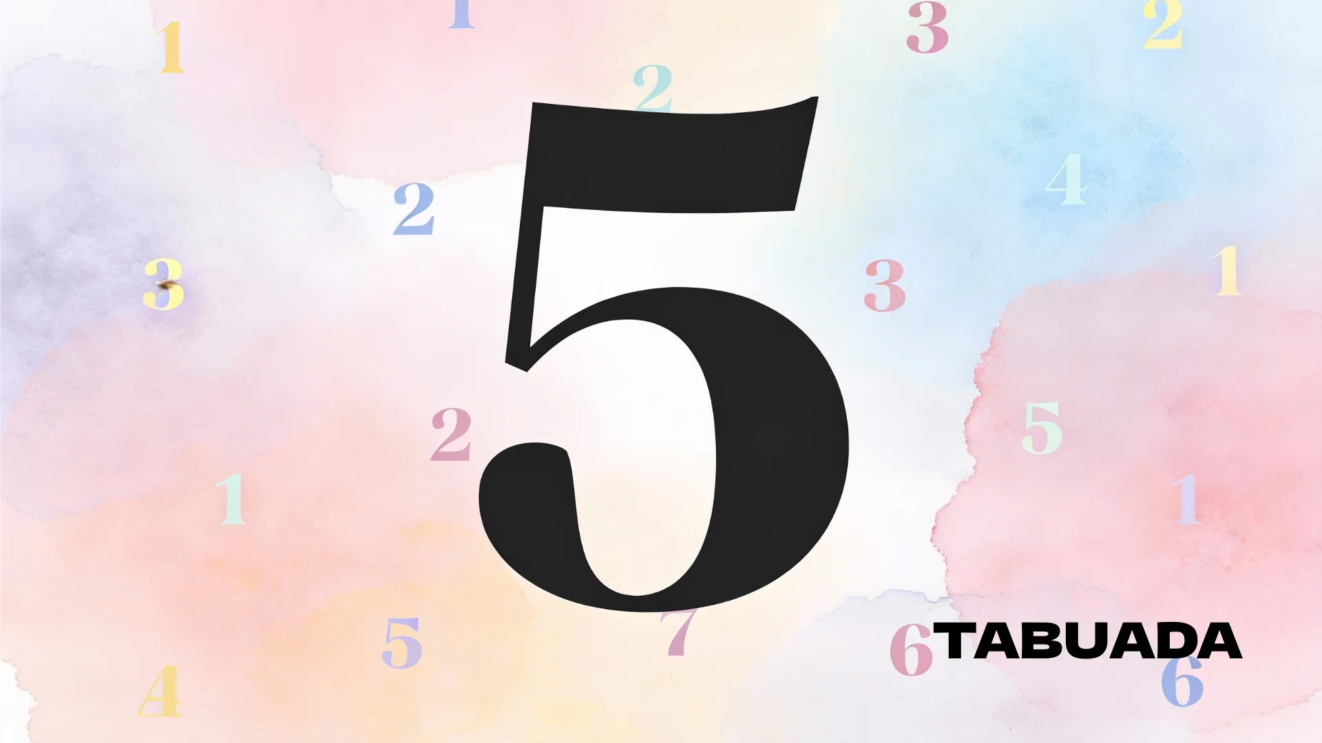 Tabuada do 5 para crianças (fichas divertidas e gratuitas)