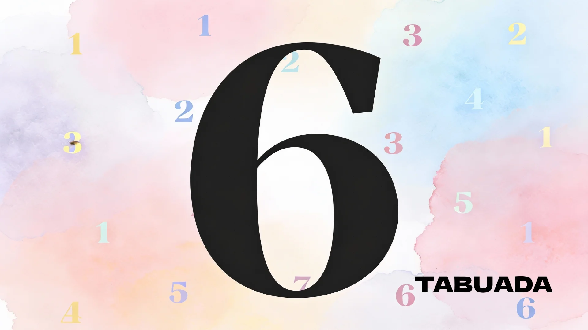 Tabuada do 6 para crianças (fichas divertidas e gratuitas)