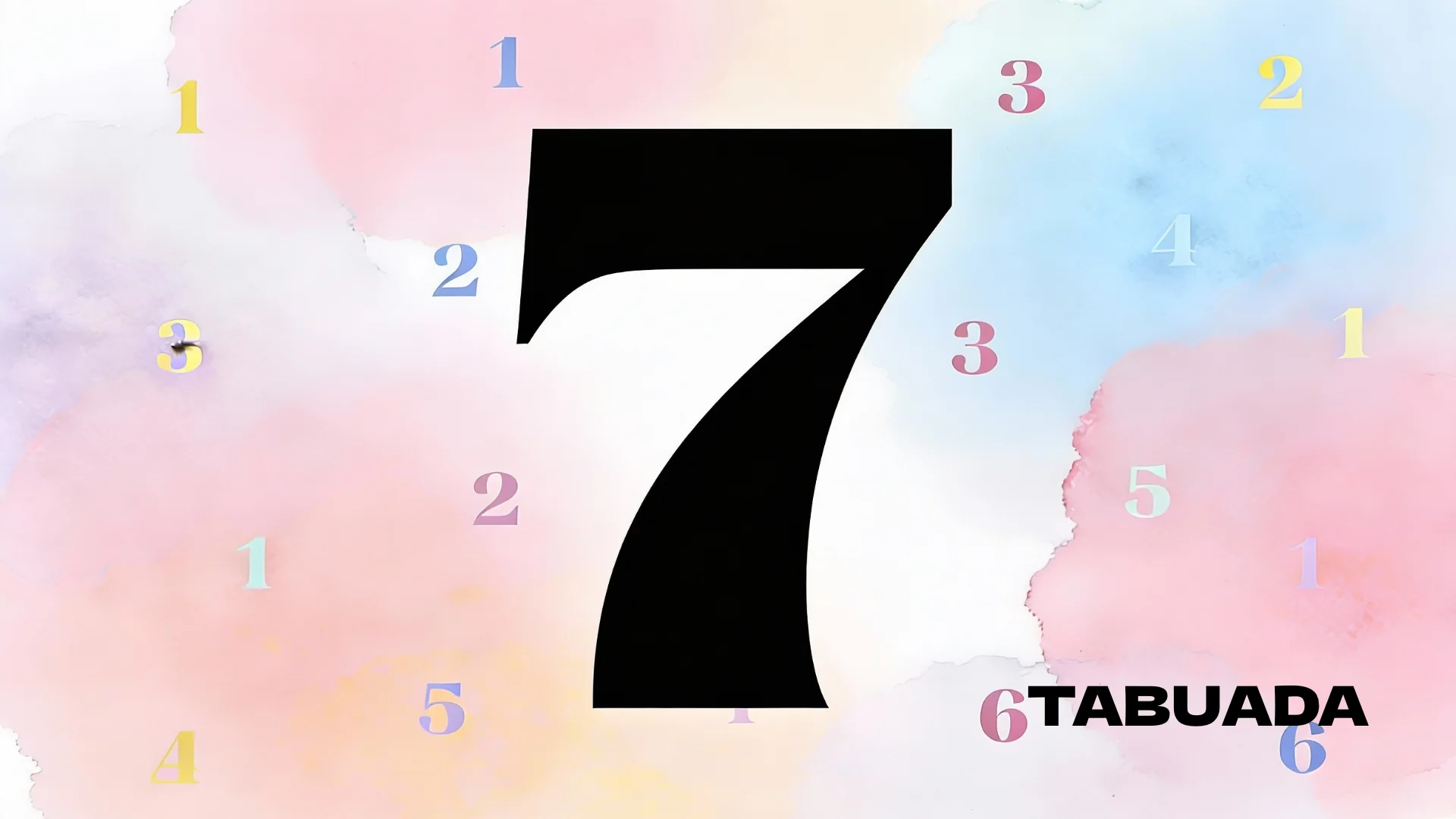 Tabuada do 7 para crianças (fichas divertidas e gratuitas)