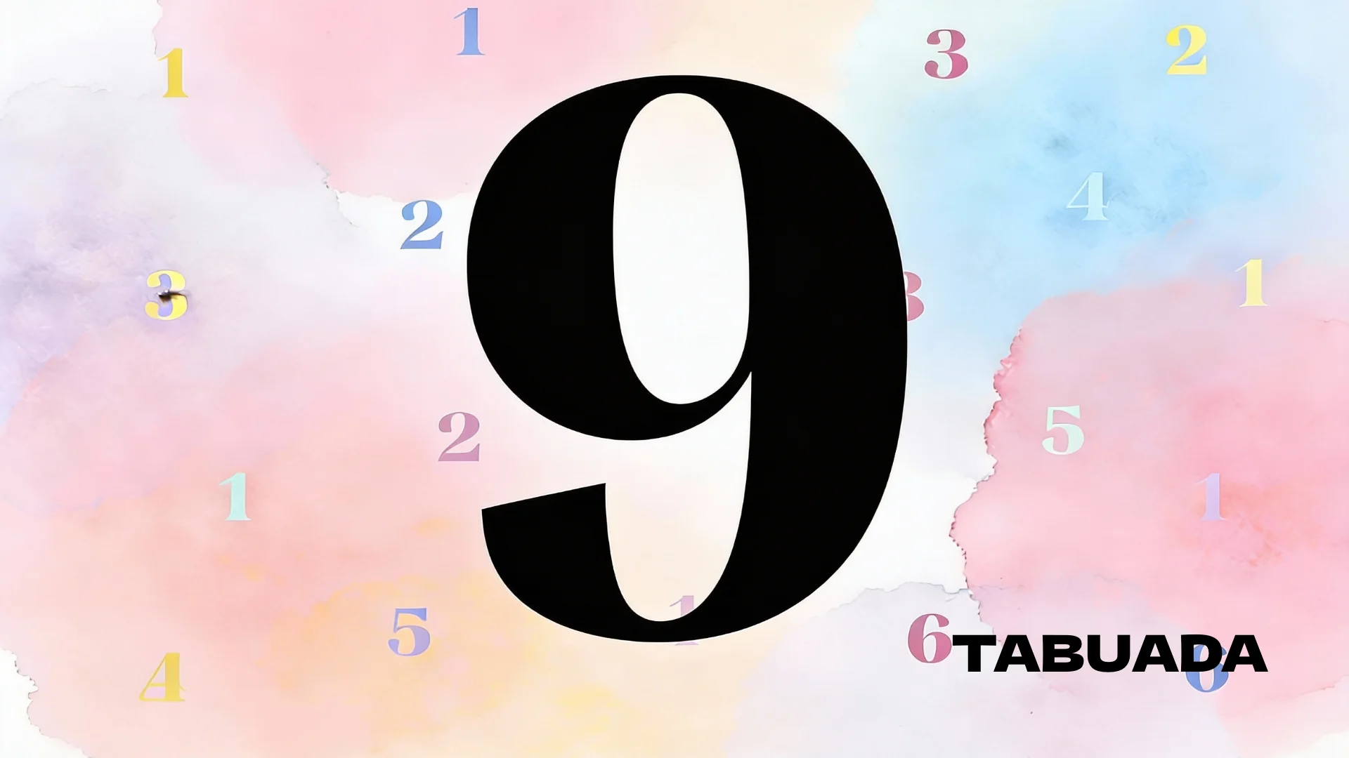 Tabuada do 9 para crianças (fichas divertidas e gratuitas)