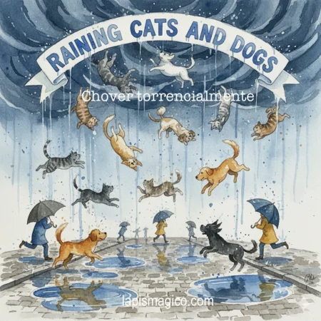 Raining cats and dogs