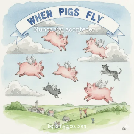 When pigs can fly