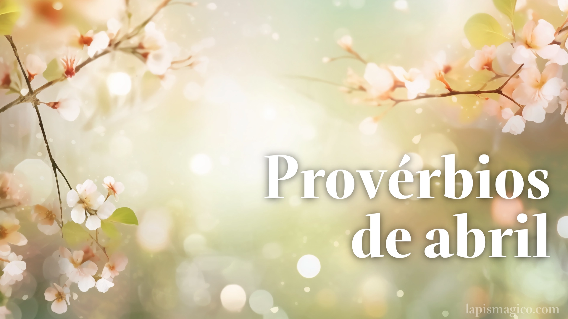 Abril, 215 provérbios populares do quarto mês do ano
